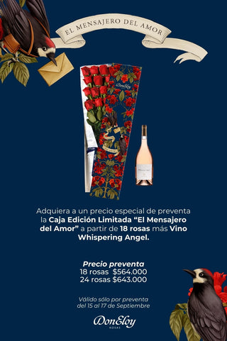Caja el mensajero del amor