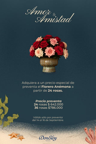 Florero Anémona