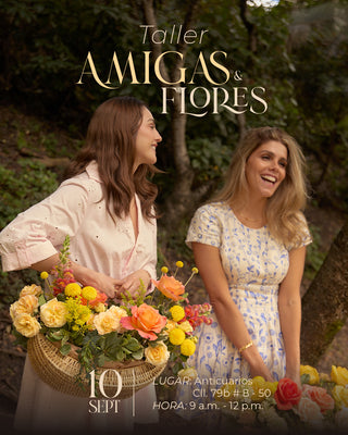 Taller  Amigas y Flores