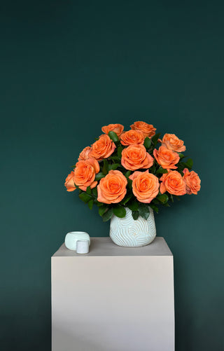 Honeycomb Ceramic Vase  