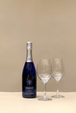 Vino espumoso prosecco azul
