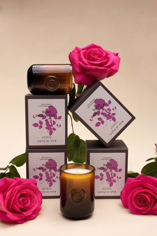 Vela Perfumada Rosa Damascena